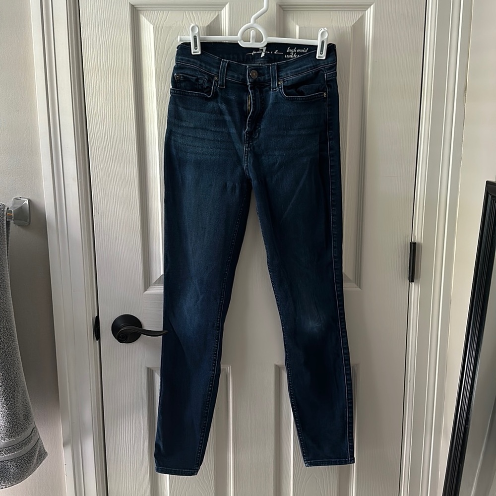 7 For all Mankind High Waist Ankle Gwenevere